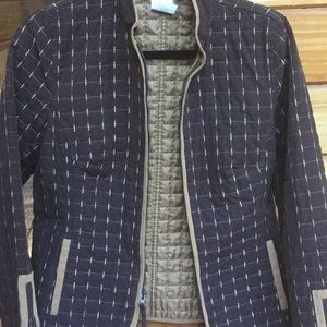 Harve Bernard zip front quilted jacket